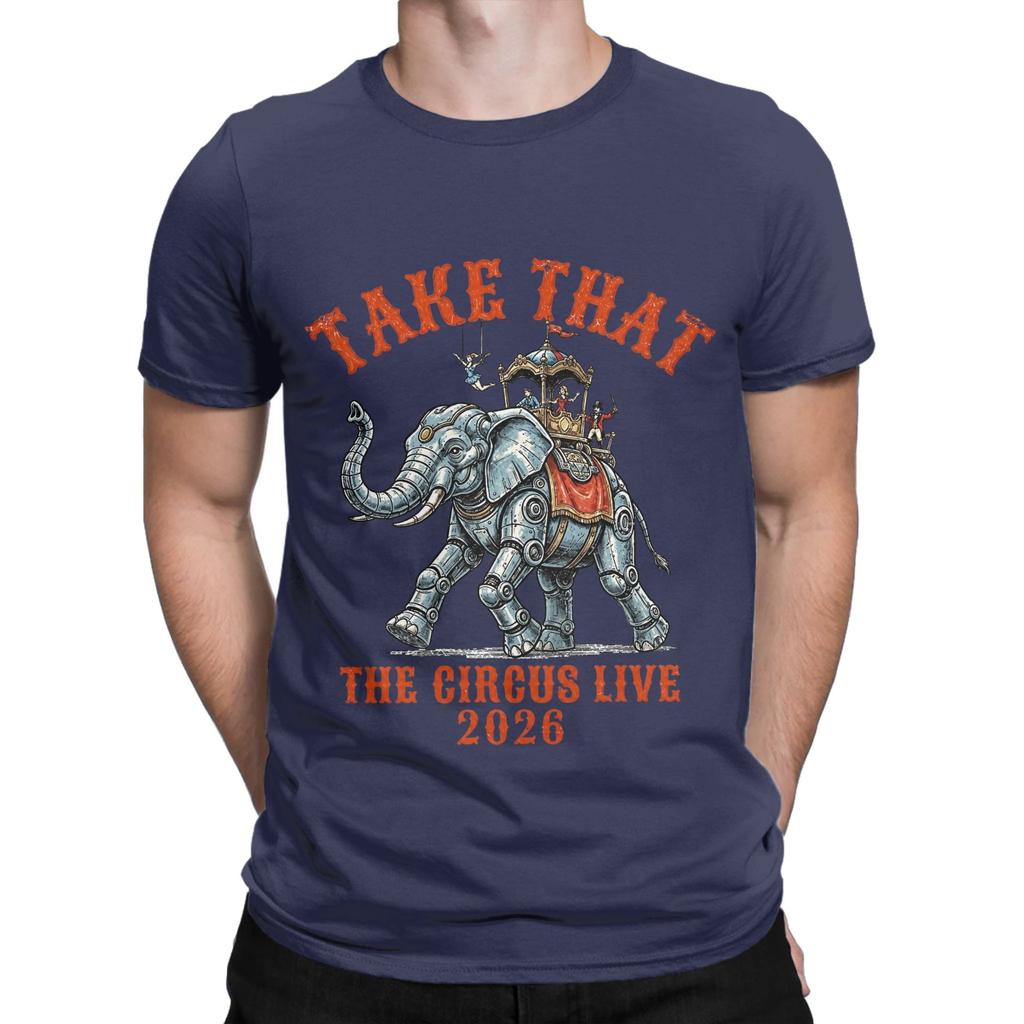 Unisex Unisex Printed Take That The Circus Live Tour 2026 T Shirt Tee Pure Cotton Tshirts Clothes