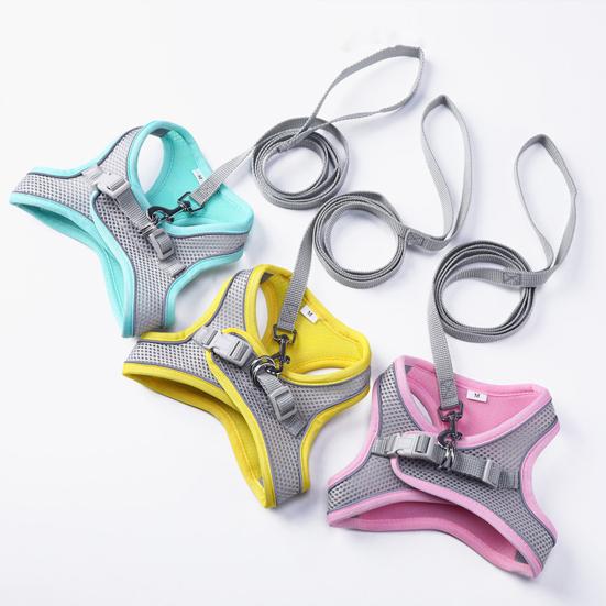 Нагрудный ремень для домашних животных, дышащие, предотвращающие разрыв, светоотражающие ремни для прогулок, тяговые ремни для собак