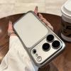 Роскошный Матовый Прозрачный Чехол Для Телефона Для iPhone 14 15 16 Pro Max 17Air Plus Ударопрочный Бампер Чехол Обложка