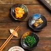 Japanese Shell Dish Dim Sum Pastry Dish Simple Sauce Dish Irregular Ceramic Dish Commercial Tableware