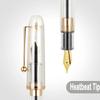 Jinhao 9016 Dadao Fountain Pen Acrylic Transparent Spin Pen EF/F/M Nib Writing Pens PK 9019 Stationery Office School Supplies