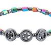 Magnetic Bracelet Delicate Pain Relief Jewelry Colorful Beaded Magnet Therapeutic Bangle