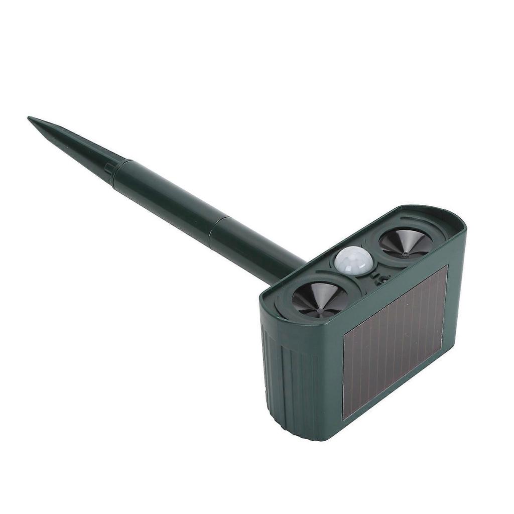 Ultrasonic Solar Animal Repeller Professional High Sensitivity Infrared Long Range Dog Cat Repellent for Garden Yard Farm