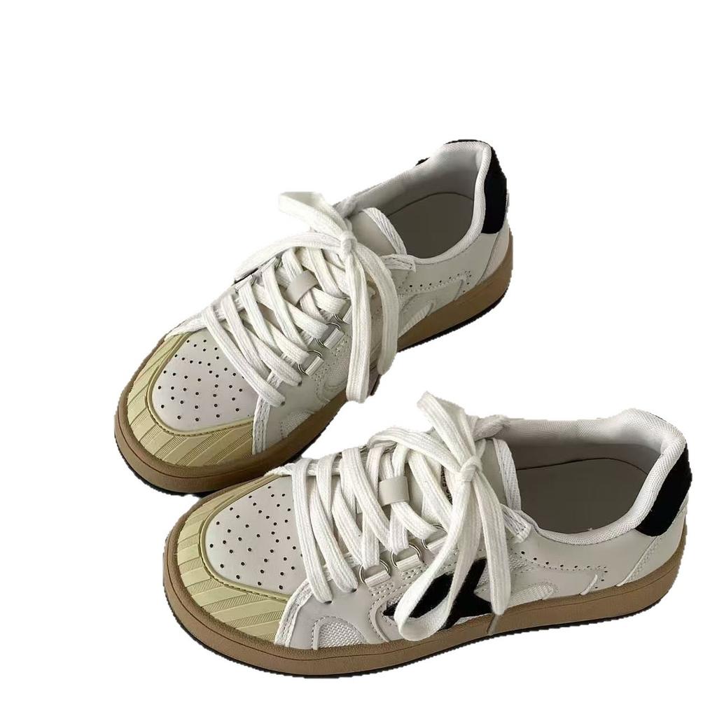 Outdoor Breathable Running Shoes Platform Dirty Star Board Shoes Women's New Leisure Sports Retro