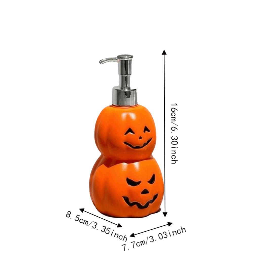 Refillable Ghost Face Pumpkin Lotion Bottle Portable Hand Sanitizer Bottle Travel