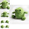 High-quality Ricky Rain Frog Plush Green And Cuddly Stuffed Animal For Kids