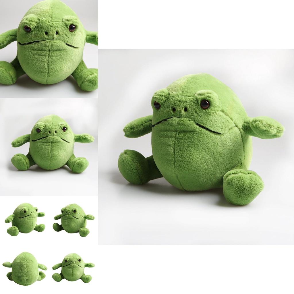 High-quality Ricky Rain Frog Plush Green And Cuddly Stuffed Animal For Kids