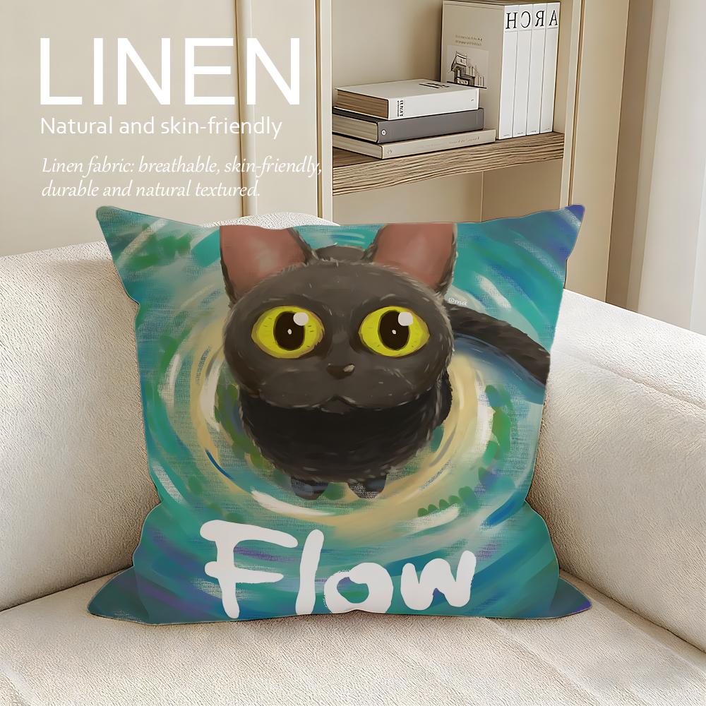 Concept Flow Cushion Cover Pillowcase Set Pcs x x Breathable Washable Sofa Cushion Cover