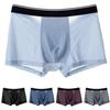 High Quality Ice Silk Mesh Men's Sexy Transparent Boxer Briefs Underwear