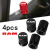 Для Dodge Ram 1500 2500 3500 Аксессуары 4 шт. Автомобильный стайлинг Крышки клапанов колес автомобиля Покрышки для штоков шин Воздухозащитные Водонепроницаемые