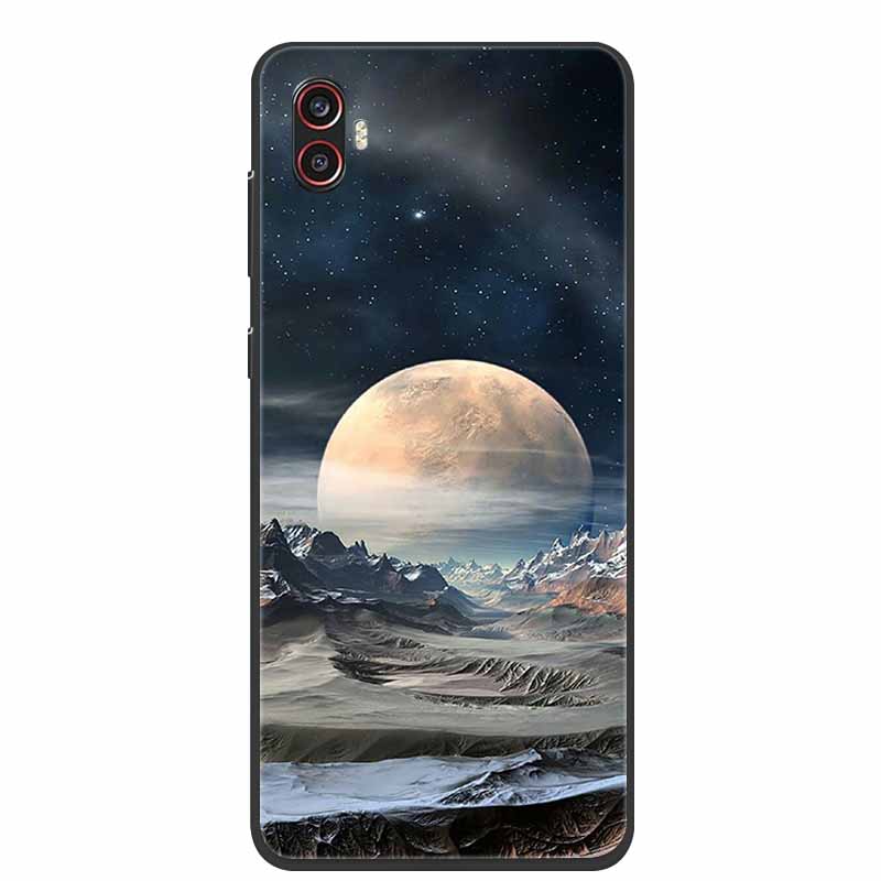 Flower Case For Samsung Galaxy Xcover6 Pro TPU Soft Silicone Back Cover For Samsung Galaxy Xcover Pro 2 Shell Xcover 6 Pro Funda