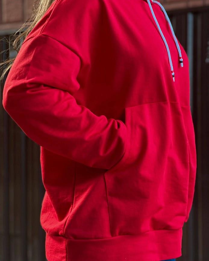 Толстовка с капюшоном (Женский) Любой сезон 8360-057 HC