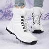 Winter Women’s Padded Boots Snow Boots Hiking Boots for Girl Boots Outdoor Waterproof Lightweight Women’s Winter Mid-calf Boots