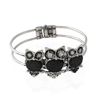 Браслет из бирюзы Bohemia Vintage, имитация совы Гарри Поттера, сова