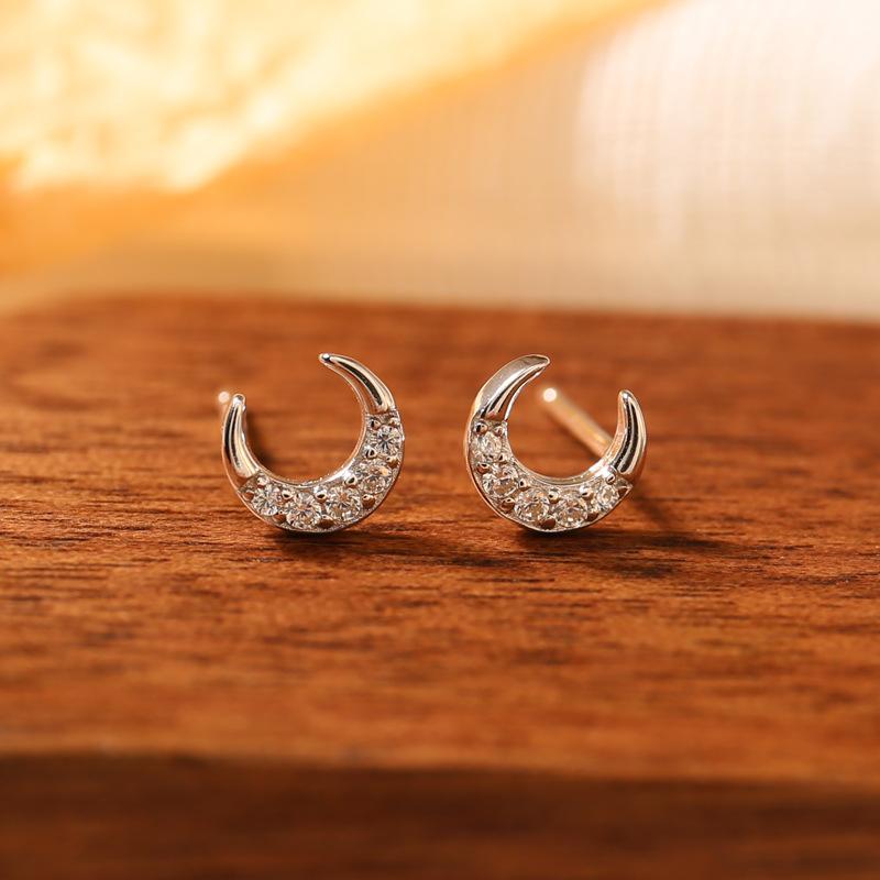 Лунные серьги для женщин. Модные универсальные и стильные серьги высокого класса в качестве подарка для лучших подруг и подруг.