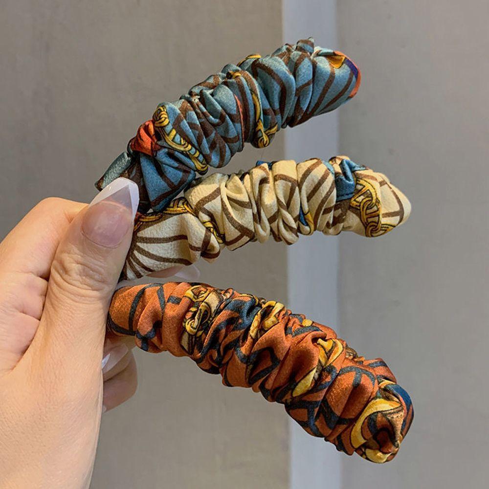 Fashion Design Party Women Hair Accessories Korean Style Hair Wear Fabric Banana Clip Vertical Clip