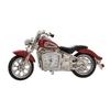 Wm Widdop Miniature Clock Red Indian Style Motorbike