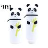 Rotating Pen Holder Pencil Case Desktop Stand Up Cartoon Animal Design School Pouch Silicone Storage Bag for Home Office Supplies Retractable
