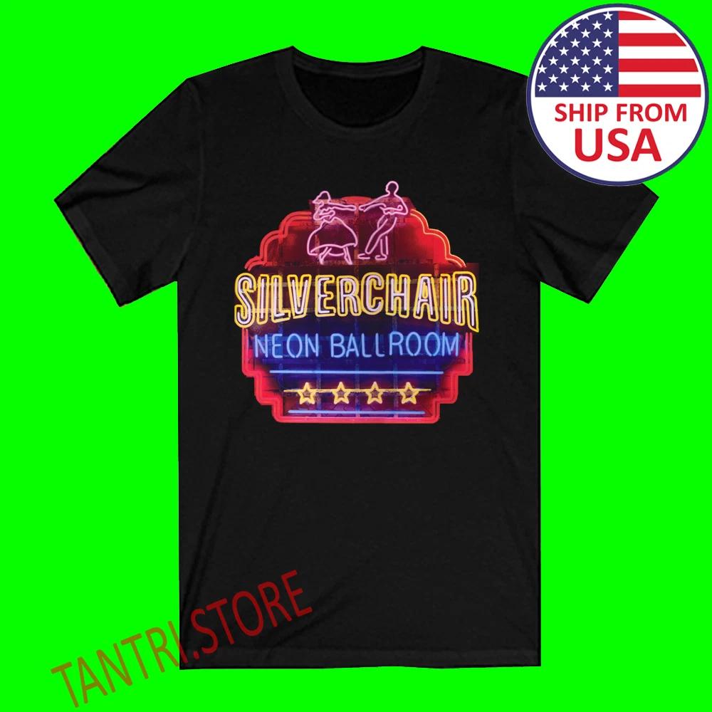 Silverchair Neon Ballroom Мужская Черная Размер от S до 3XL
