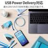 Elecom Кабель USB Type C, совместимый с USB4, синий, совместимый с iPhone 16 (USB-C USB-C) 0,8 м [Проверенная серия]