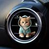 Худи с фигуркой кошки, диффузор-освежитель воздуха для автомобиля с зажимом для вентиляционного отверстия
