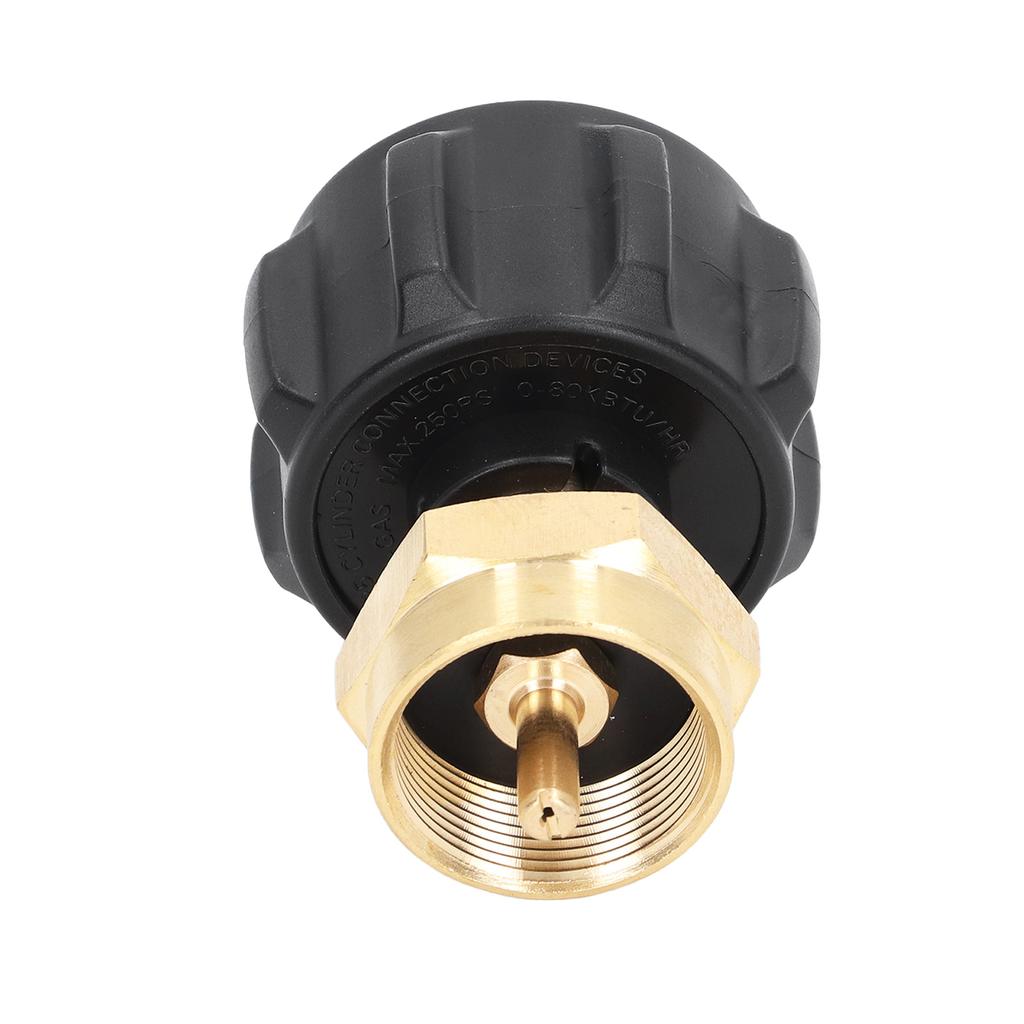 Адаптер для заправки QCC1, регулирующий клапан, латунная муфта для баллона с пропаном 1 фунт