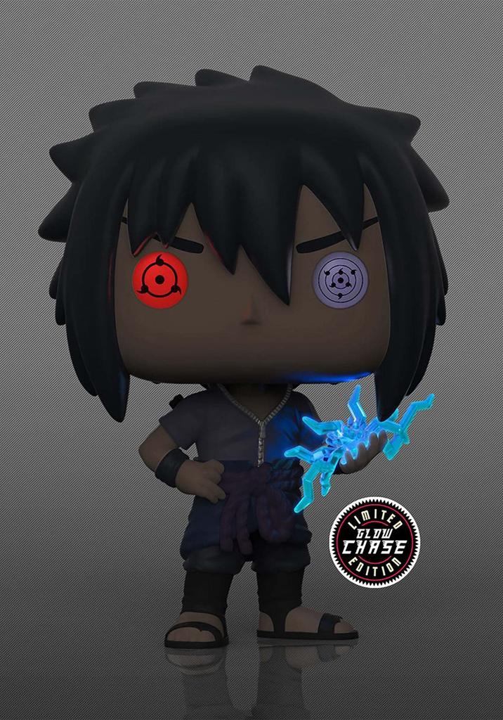 Funko NARUTO Shippuden Sasuke Uchiha Pop Figure Anime (Rinnegan) (AAA Limited)
