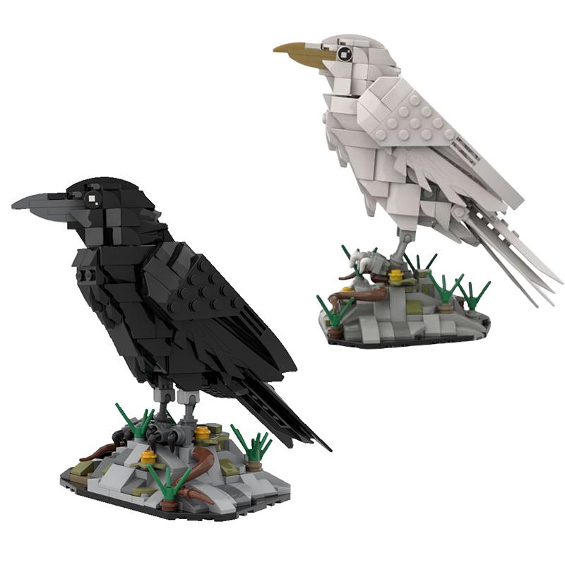 Игрушки-конструкторы MOC, модели животных, креативные наборы для сборки, рождественские подарки, подходят для всех энтузиастов
