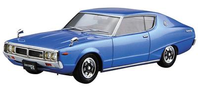 AOSHIMA Модель автомобиля серии Nissan KGC110 Skyline 1974 Пластиковая модель 1/24 № 49 HT2000GT-X