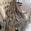 Autumn Printed Silk Scarf Winter Warm Scarves Female Long Shawl