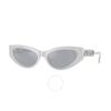Blue Mirror Silver Cat Eye Ladies Sunglasses Ve4470b 54741u 56