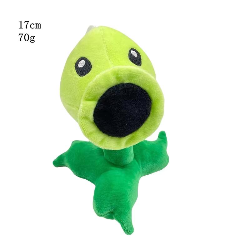 New Plants Vs Zombies Stuffed Toys Sunflower Wallnut Cherry Peashooter Potato Mine Chomper Snow Pea Plush Birthday Gift For Kids