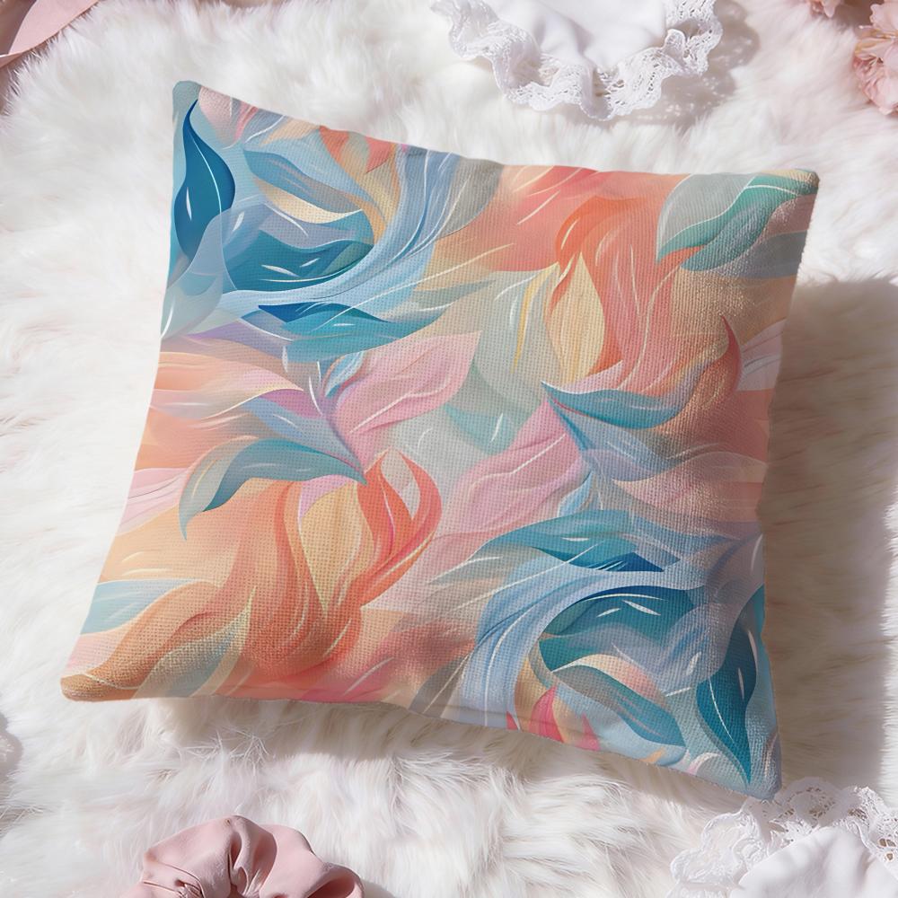 Pure color blending Cushion Cover Premium Comfort Reversible Pillow Cove Two in One Design for Any Room Car Interior