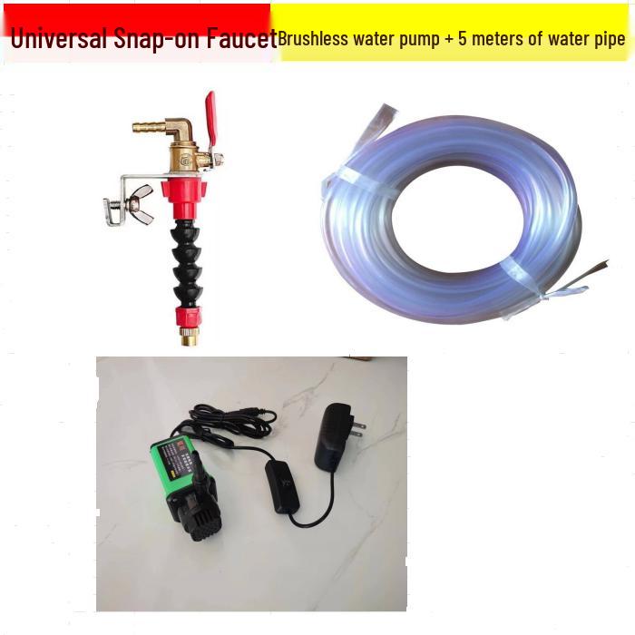 Universal Flexible Water Nozzle for Cutting & Grooving Machines - Dustproof Spray Head for Marble Saw Blade Cooling