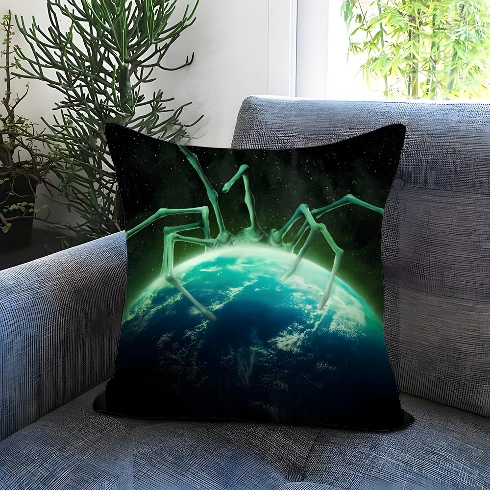 Popular Aalien Earthed Cushion Cover Comfortable Reversible Pillow Cover Ideal for Car Sofa Bedroom Beyond