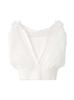 Snidel Docking Knit Top SWNT244250 White Women's