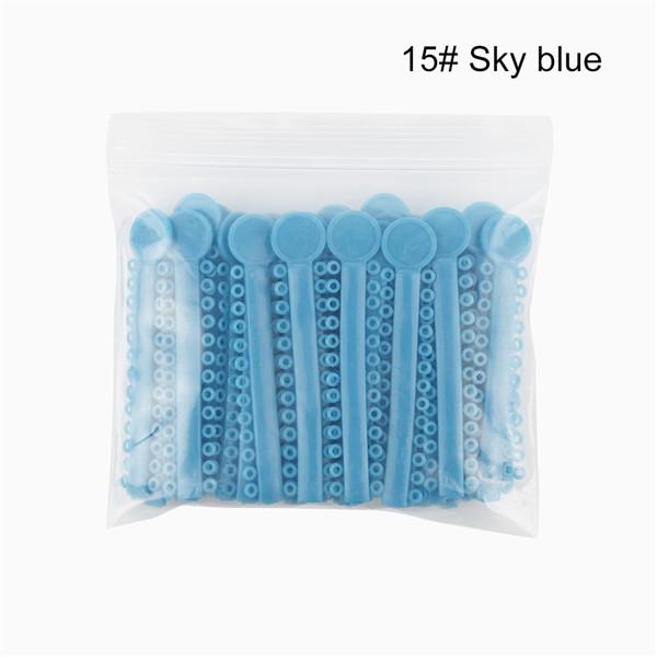 Ортодонтические лигатурные стяжки Стоматологические эластомерные лигатурные стяжки Эластичные уплотнительные кольца Брекеты Резиновые ленты