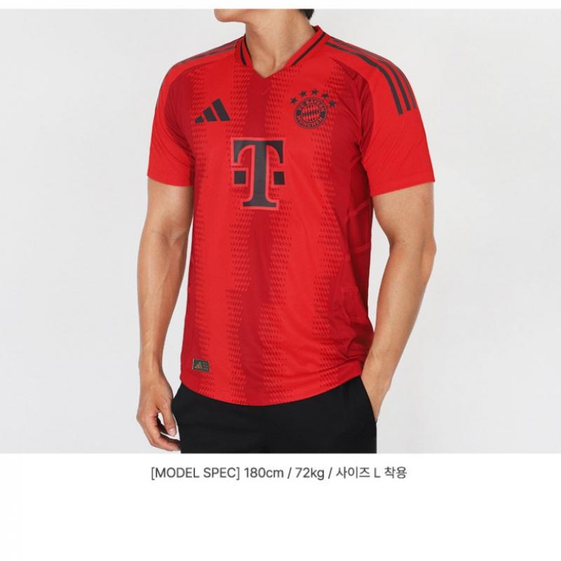 Adidas Bayern Munich Home Authentic Short Sleeve Jersey 2024 25