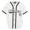[Extra Large] Studded Baseball Jersey, 101252013005, White, Small