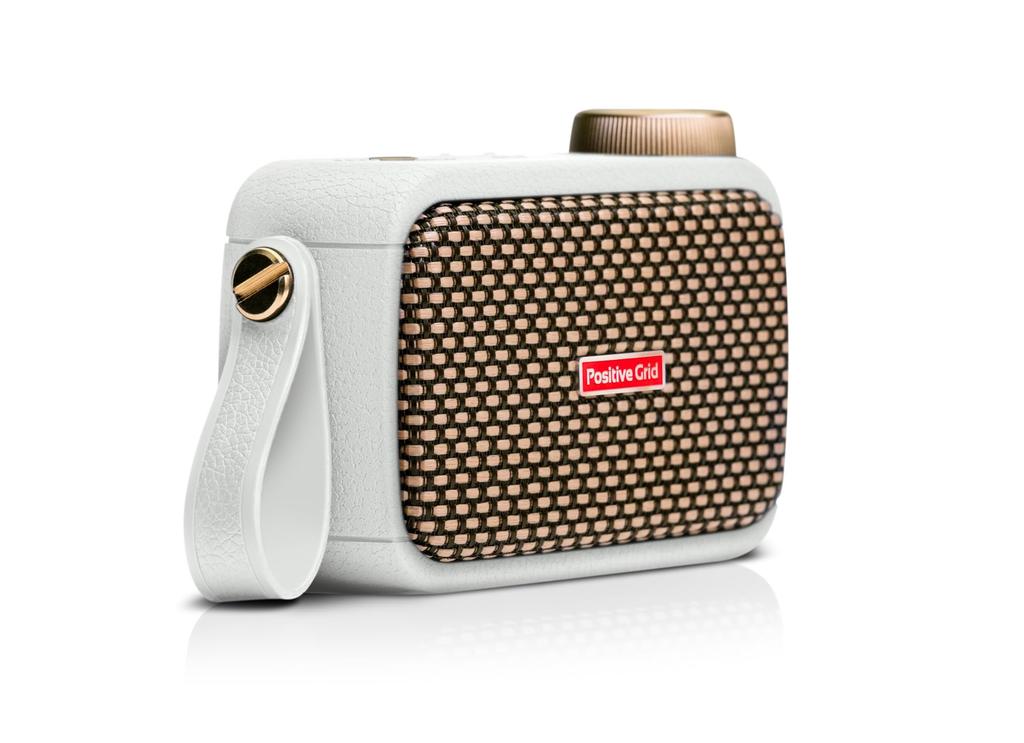 Положительные наушники Grid Spark GO Pearl для гитары Bluetooth, оснащенные динамиком, оригинальный медиатор, в комплекте усилитель, маленькие, портативные, совместимые, выход,