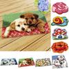 3D Embroidery Carpet Needlework DIY Craft Fuzzy Rug Unfinished Crochet Cushion