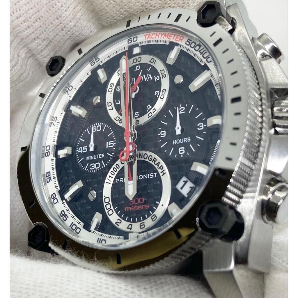 Б/у, хорошее состояние, рабочий, батарея заменена, хронограф BULOVA Precisionist 98B172