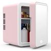 Mirror Glow Beauty Fridge 4L LED Touch Screen 3 Cooling Modes Silent 30dB Skincare & Drink Cooler/Warmer