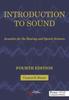 Книга Introduction To Sound : Acoustics for the Hearing and Speech Science