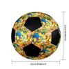 Simpsons Family Indoor Soccer Ball Colorful Machine Stitched PVC Size 5 Team Training Competition Ready Durable High-Bounce Cool Sports Gift