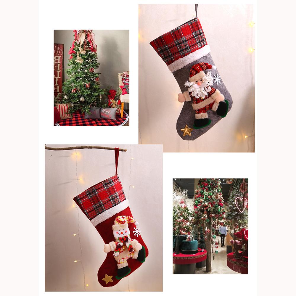 Christmas New Style Creative Doll Christmas Socks Gift Bag Christmas Tree Pendant Christmas Decoration  For Christmas