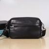 Genuine Leather Men's Single-shoulder Bag Cowhide Crossbody Bag Casual Small Backpack Men's Crossbody Bag