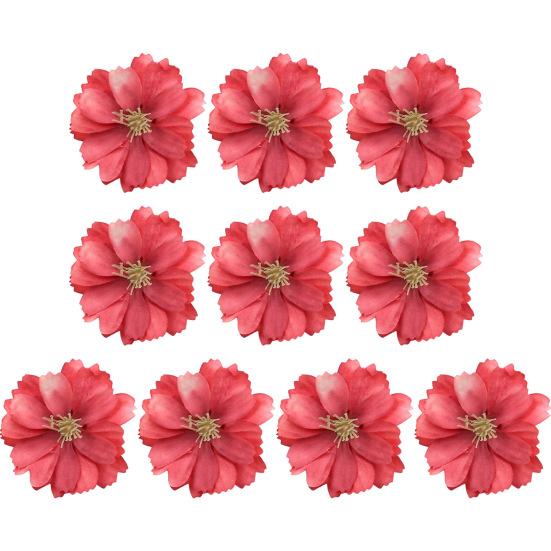 Высококачественная искусственная цветочная головка, яркое украшение для дома 4,5 см