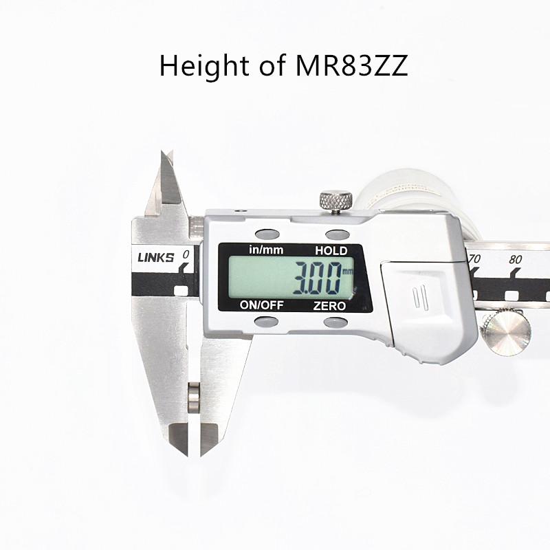 Mr83zz подшипник 10шт 3*8*3(мм)