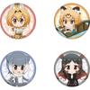 Good Smile Company Kemono Friends Kemono Friends Nendoroid Plus Can Badge Set Savannah Jungle